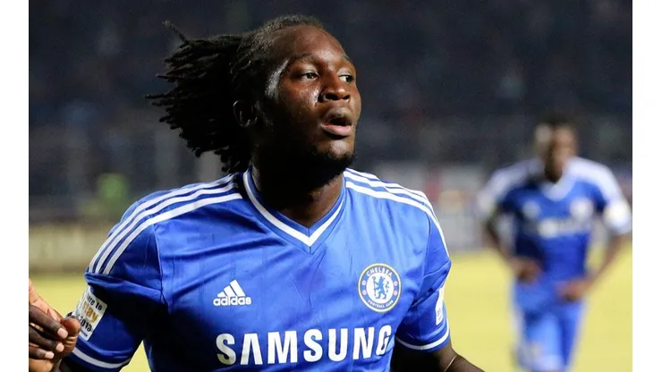 Romelu Lukaku en sus tiempos en el Chelsea.