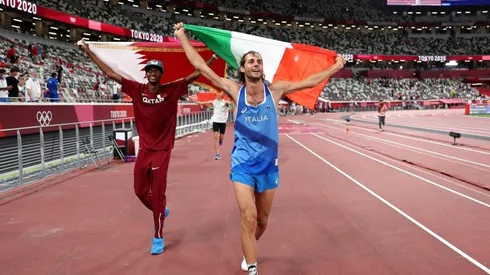 Mutaz Essa Barshim y Gianmarco Tamberi nos regalaron uno de los momentos más emotivos de Tokio 2020.