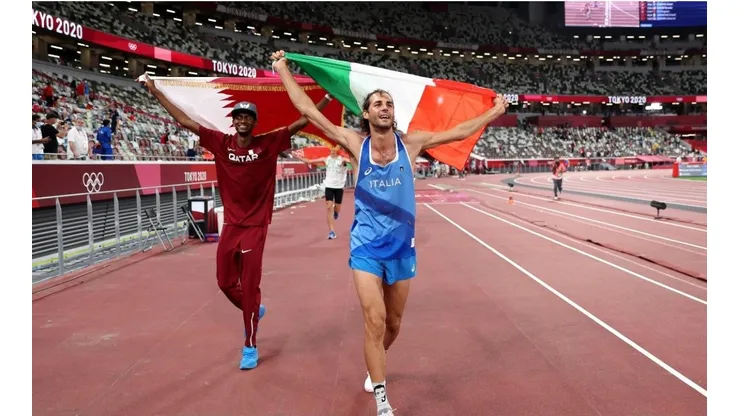 Mutaz Essa Barshim y Gianmarco Tamberi nos regalaron uno de los momentos más emotivos de Tokio 2020.