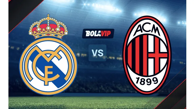 Real Madrid vs. Milan por un amistoso de pretemporada.