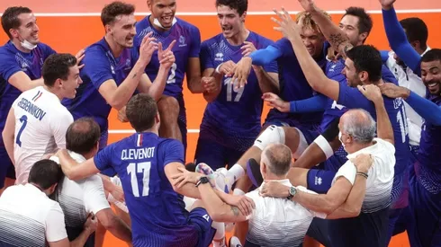 Francia se consagra con la medalla de oro en el vóley masculino de Tokio 2020.