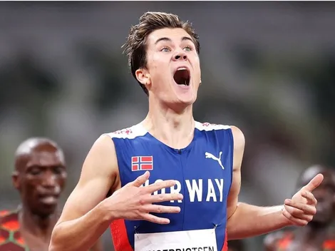 Jakob Ingebrigsten gana los 1500 metros masculino con récord olímpico