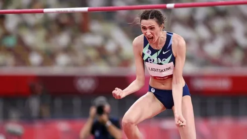 María Lasitskene gana el oro y se consagra como la reina del salto en alto femenino.