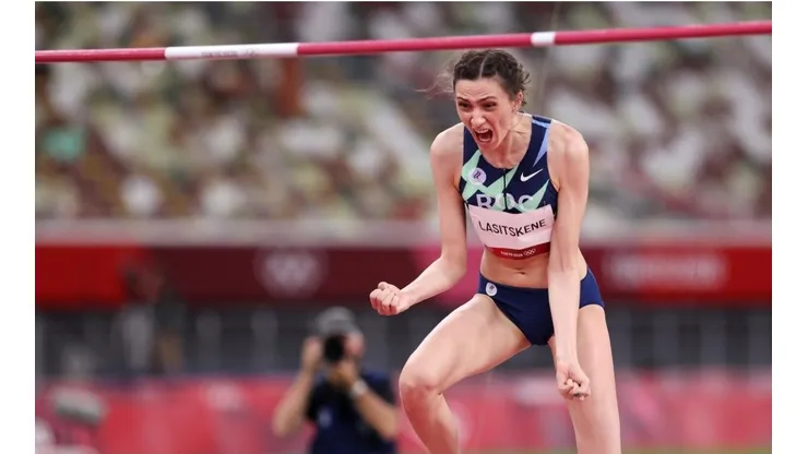 María Lasitskene gana el oro y se consagra como la reina del salto en alto femenino.