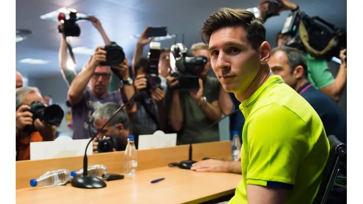 Lionel Messi se despedirá del Barcelona en una conferencia de prensa este domingo 8 de agosto (Getty Images)
