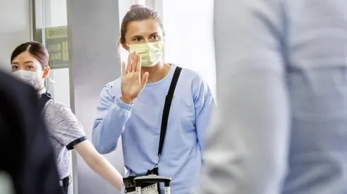 Krystsina Timanoskaya, atleta con asilo en Polonia