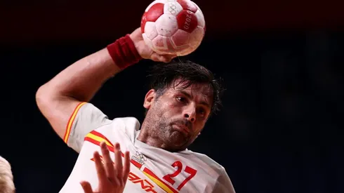 Antonio Garcia Robledo, uno de los jugadores de la selección española de balonmano (Foto: Getty Images).