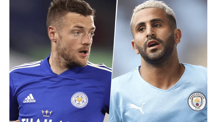 Leicester City vs. Manchester City por la Community Shield (Foto: Getty Images).