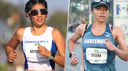 Mirna Ortiz y Mayra Herrera Pérez representarán a Guatemala en los Juegos Olímpicos en los 20km de marcha (Fuente: Comité Olímpico Guatemalteco)