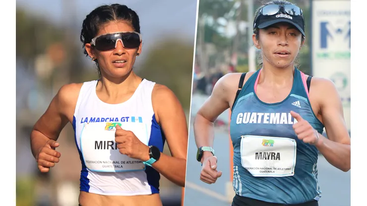 Mirna Ortiz y Mayra Herrera Pérez representarán a Guatemala en los Juegos Olímpicos en los 20km de marcha (Fuente: Comité Olímpico Guatemalteco)