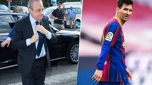 Florentino Pérez le sacaría provecho al tema Leo Messi.