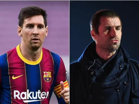 El tuit de Liam Gallagher a Lionel Messi con un guiño al Manchester City