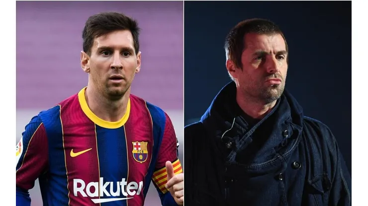 Lionel Messi se fue del Barcelona y Liam Gallagher lanza un guiño al Manchester City.