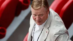 Ronald Koeman en dirección del Barcelona.