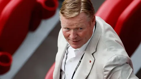 Ronald Koeman en dirección del Barcelona.