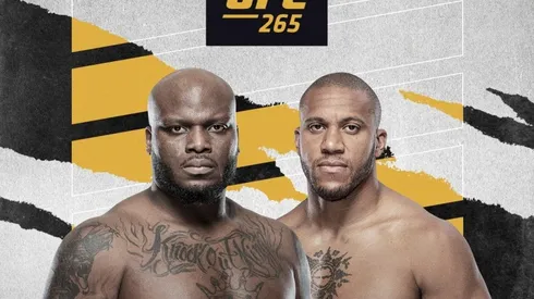 Derrick Lewis vs. Ciryl Gane la pelea principal de este UFC 265 (Fuente: UFC)