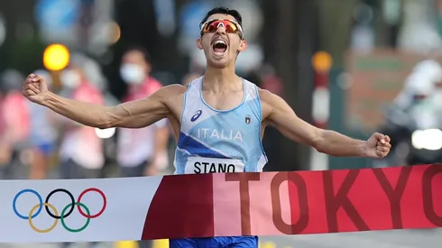 Massimo Stano, el rey de los 20 kilómetros de marcha en Tokio 2020.
