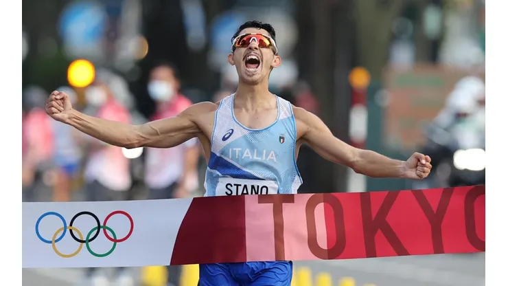 Massimo Stano, el rey de los 20 kilómetros de marcha en Tokio 2020.