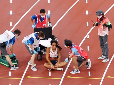VIDEO | Tokio 2020: Se lesionó y prefirió terminar la carrera en lugar de salir en silla de ruedas