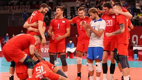 El Comité Olímpico Ruso está en la final del vóley masculino.