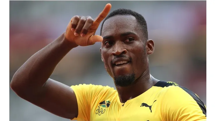 Hansle Parchment es el ganador de la medalla de oro en los 110 metros con vallas.