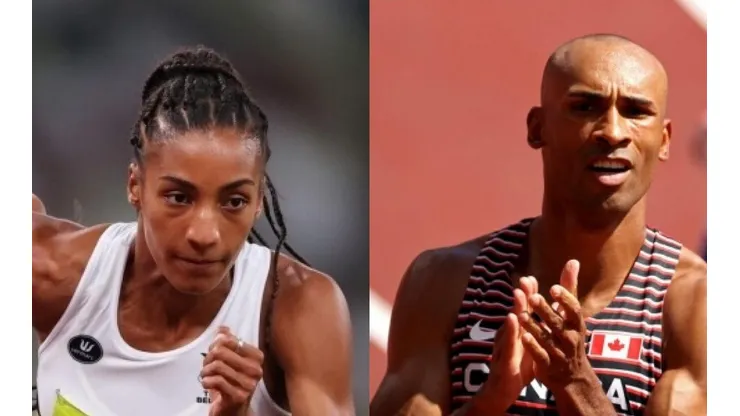 Naffisatou Thiam y Damian Warner, los campeónes de heptatlón y decatlón de Tokio 2020.