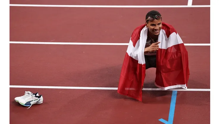 Andre de Grasse, oro en los 200 metros lisos.