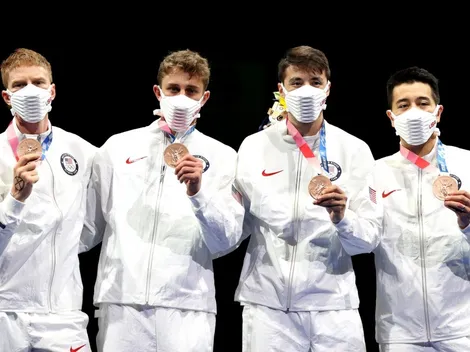 Tokio 2020: Esgrimista explicó por qué subió al podio con una cruz dibujada en su mano