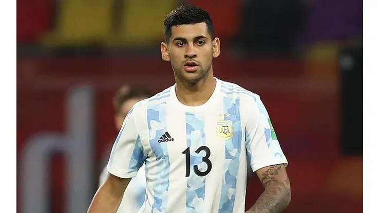 Cristian Romero, jugador argentino.