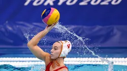 Bea Ortiz, una de las jugadoras del seleccionado español de waterpolo femenino (Foto: Getty Images).