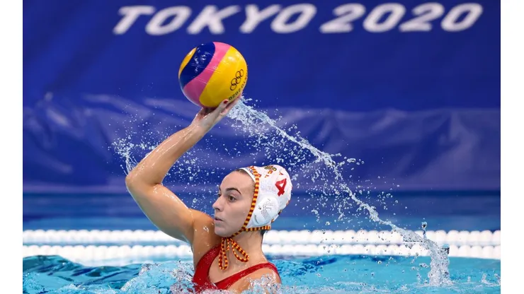 Bea Ortiz, una de las jugadoras del seleccionado español de waterpolo femenino (Foto: Getty Images).