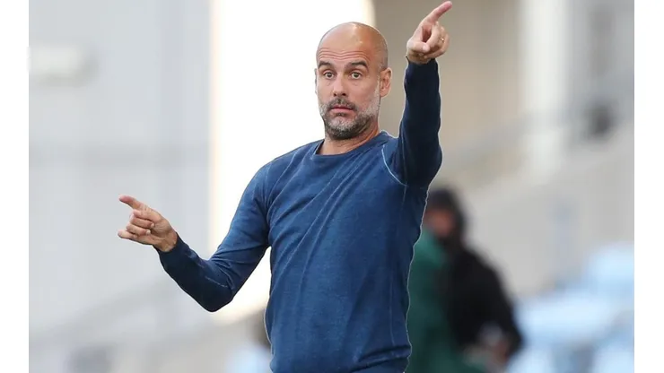 Pep Guardiola, entrenador del Manchester City.
