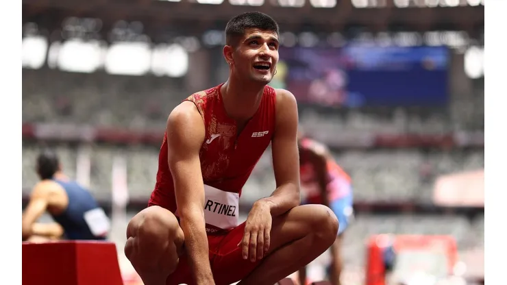 Asier Martínez buscará dar la sorpresa en los 110 metros de vallas en el atletismo masculino (Foto: Getty Images).