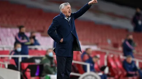 Carlo Ancelotti, entrenador de Real Madrid.