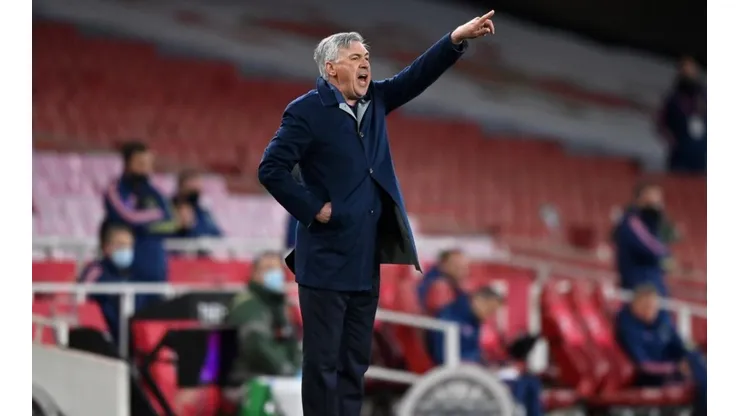 Carlo Ancelotti, entrenador de Real Madrid.