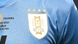 camiseta de Uruguay en Copa América.