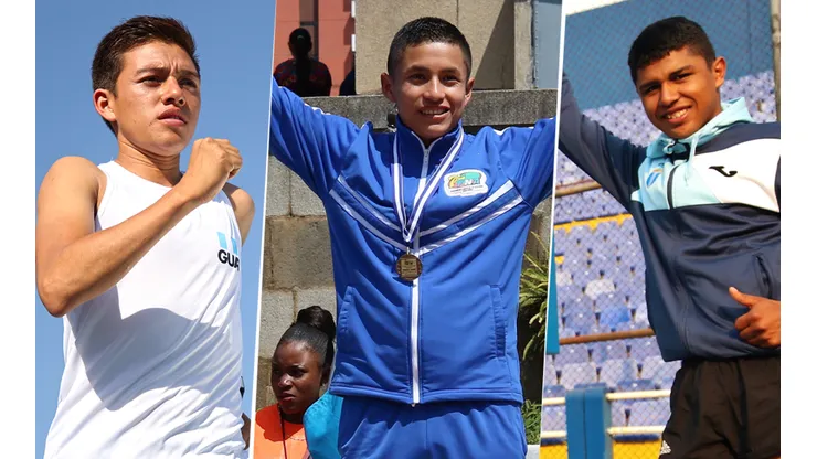José Barrondo, José Calel y José Ortiz representarán a Guatemala en los Juegos Olímpicos en los 20km de marcha (Fuente: Comité Olímpico Guatemalteco)