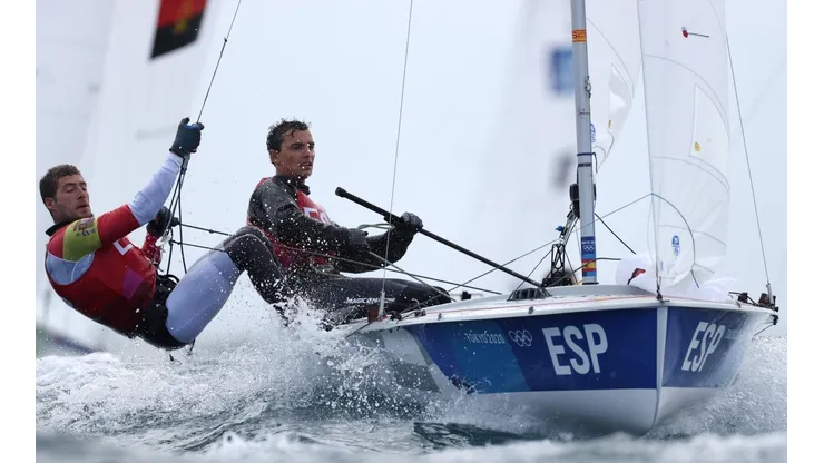 Jordi Xammar y Nicolás Rodríguez, aspirantes a medallas en vela (Foto: Getty Images).