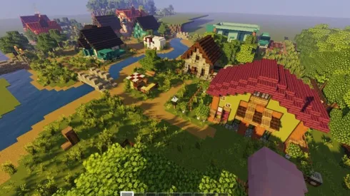 Recrean la ciudad de Stardew Valley en Minecraft, y se ve alucinante