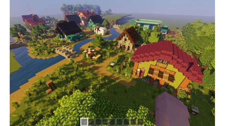 Recrean la ciudad de Stardew Valley en Minecraft, y se ve alucinante