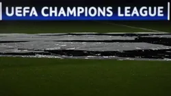 Letrero de la UEFA Champions League.