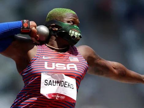 Tokio 2020: Raven Saunders está bajo la lupa del COI por un gesto en el podio