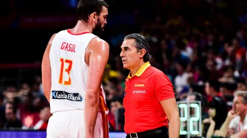 Sergio Scariolo y Marc Gasol