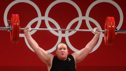 Laurel Hubbard se convirtió en la primera atleta transgénero de los Juegos Olímpicos.