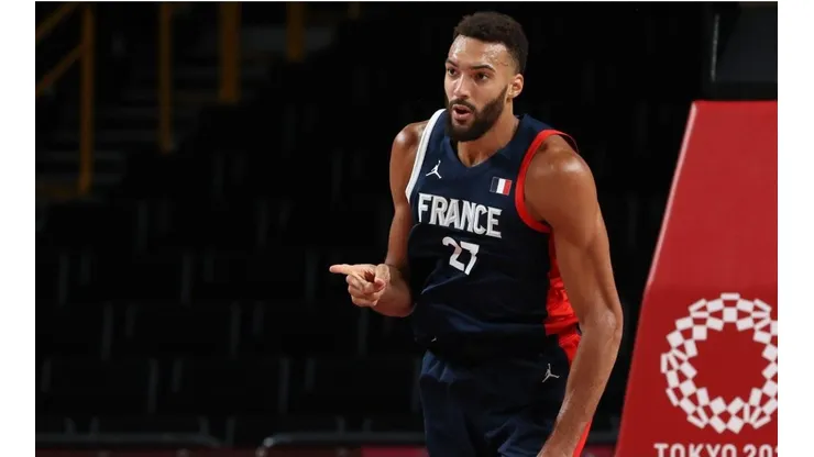 Rudy Gobert, figura del triunfo francés ante Italia en cuartos de final.