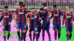 Jugadores del Barcelona.