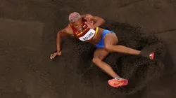 Yulimar Rojas cumplió con las expectativas y ganó holgadamente la dorada en salto triple.