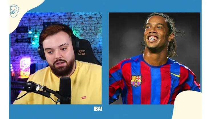 Ronaldinho es la nueva figura que entrevistará Ibai en su canal de Twitch