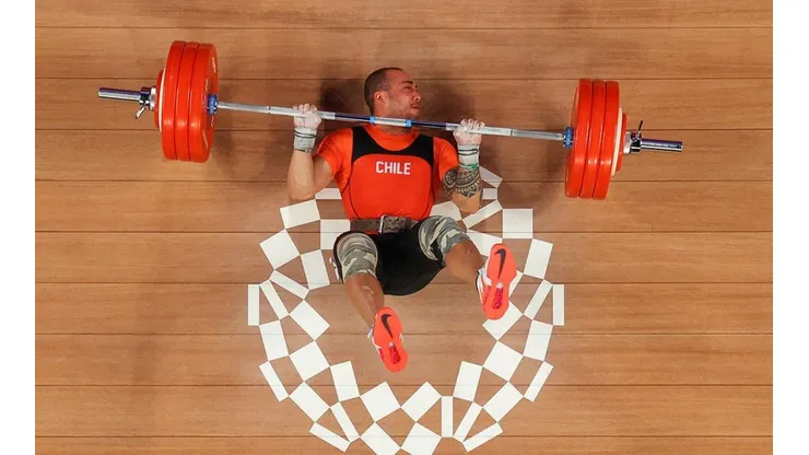 Arley Méndez en competencia en Tokio 2020.