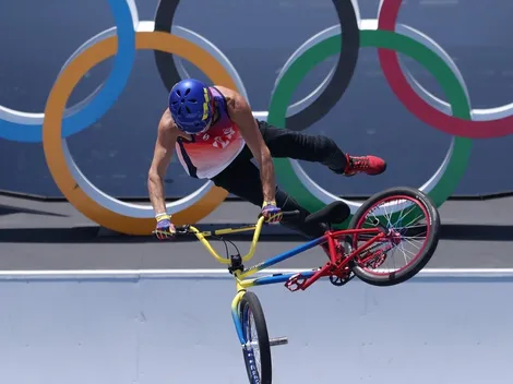 Daniel Dhers ganó la de plata en BMX Freestyle